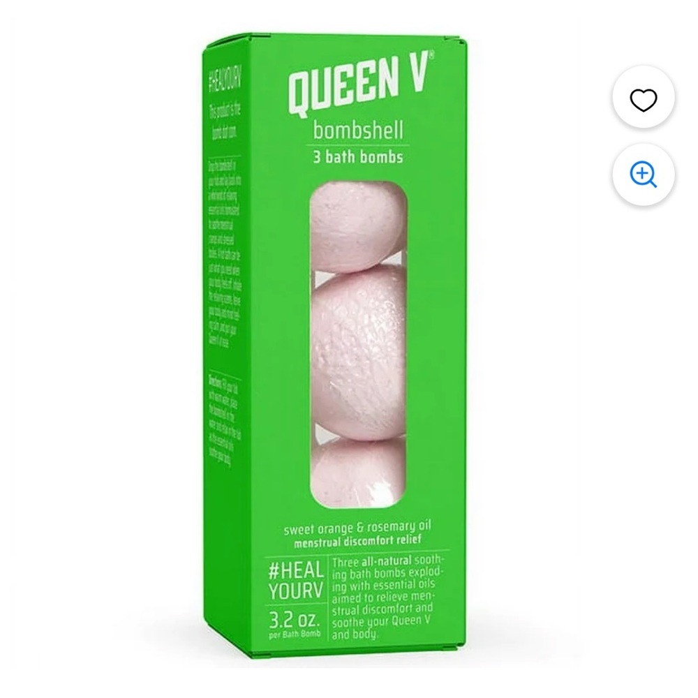 2 Set 🆕Bombshell Cramp Bath Bombs Orange Rosemary